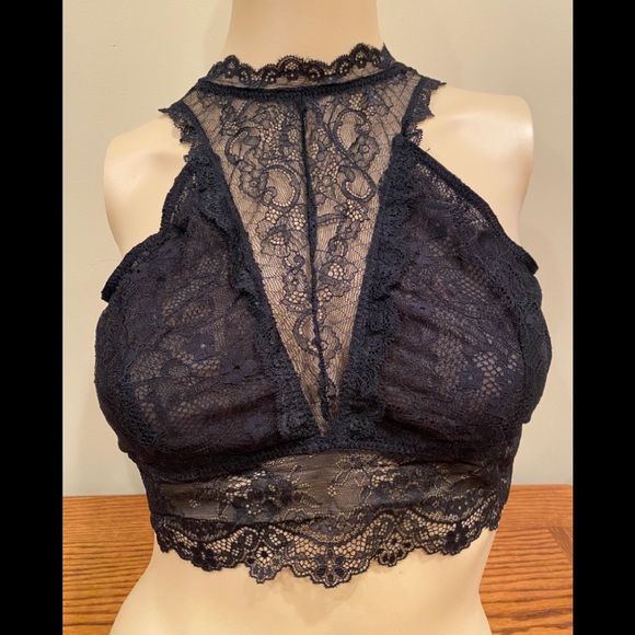 Mock Neck Lace Top! “Affair by Current Air”. New - Picture 1 of 6